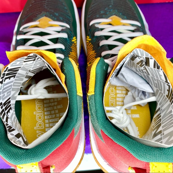 New Balance TWO WXY Dejounte Murray Shoes BB2WXYSO Sz 10 NIB Green Yellow New - Picture 5 of 12